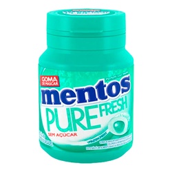 Mentos Goma Pure Fresh Wintergreen Garrafa 56g
