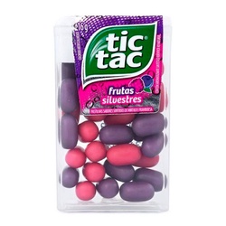 Bala Tic Tac Frutas Silvestres 14,5g