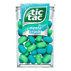 Bala Tic Tac Menta Crush 14,5g