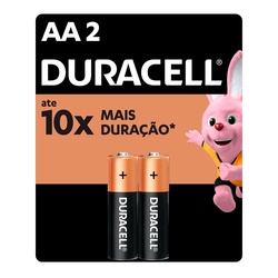 Pilha Duracell Aa Pequena 2un