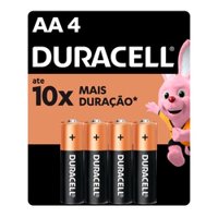 Pilha Duracell Aa Pequena 4un