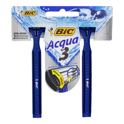Aparelho De Barbear Bic 3 Acqua 2un