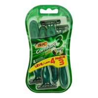 Aparelho De Barbear Bic Comfort 3 Pele SensÍvel Lv4 Pg3un