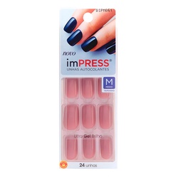 Unhas Kiss New York MÉdio Fresh Start 24un Bipm061br