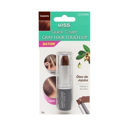 Batom Kiss New York Gray Hair Castanho Lgc05br