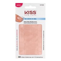 Aba Adesiva De Unha Kiss New York 48un Sgt01br