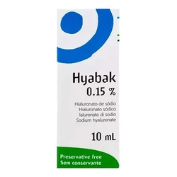 Hyabak 0,15% Sol Oft 10ml