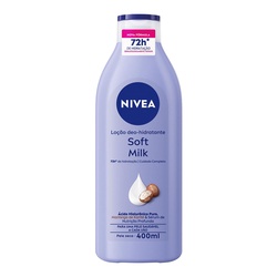 Hidratante Nivea Soft Milk Pele Seca 400ml