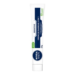 Creme De Barbear Nivea For Men 2em1 Sensitive 65g