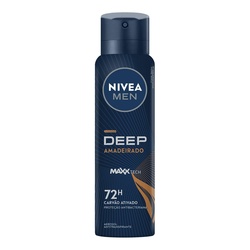 Desodorante Nivea M Aero Deep Amadeirado 150ml