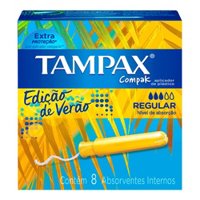 Absorvente Interno Tampax Compak Regular 8un