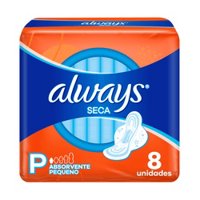 Absorvente Always BÁsico Seca Com Abas 8un