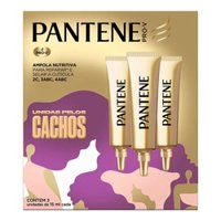 Ampola Capilar Pantene Unidas Pelos Cachos 3x15ml