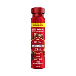 Desodorante Old Spice M Aero Lenha 124g