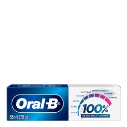Creme Dental Oral B Menta Refrescante 100% 70g