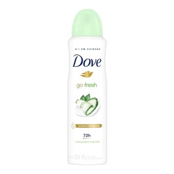 Desodorante Dove F Aero Go Fresh Pepino 150ml