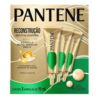 Ampola Capilar Pantene RestauraÇÃo Gold 3x15ml