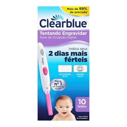 Clearblue Teste OvulaÇÃo Digital 10un