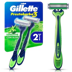 Aparelho De Barbear Gillette Prestobarba3 Sense Care 2un
