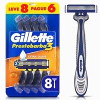 Aparelho De Barbear Gillette Prestobarba3 Comfortgel L8 P6un