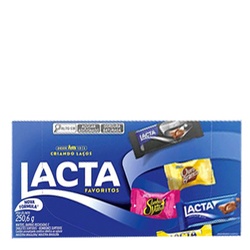 Caixa De Bombom Lacta Favoritos 250,6g