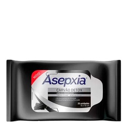 Asepxia LenÇo Carvao Detox 25un