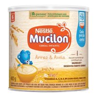 Mucilon Arroz E Aveia 400g
