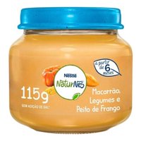 Papinha Nestle De Galinha Legumes MacarrÃo 115g