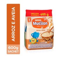 Mucilon Arroz E Aveia SachÊ 600g