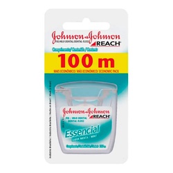 Fio Dental Johnson E Johnson Reach Essencial Menta 100m