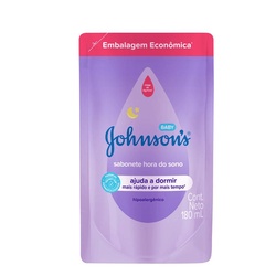 Sabonete LÍquido Johnsons Baby Hora Do Sono Refil 180ml