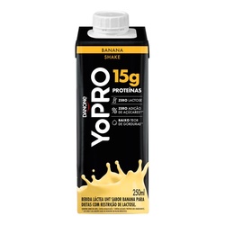 Bebida LÁctea Yopro 15g Protein Banana 250ml