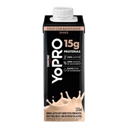 Bebida LÁctea Yopro 15g Protein Coco Com Batata Doce 250ml