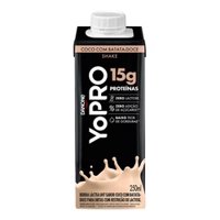 Bebida LÁctea Yopro 15g Protein Coco Com Batata Doce 250ml