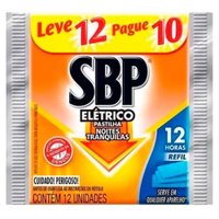 Sbp ElÉtrico Pastilha Refil Leve 12un Pague 10un