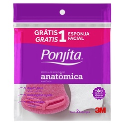 Esponja De Banho Ponjita AnatÔmica