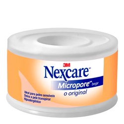 Esparadrapo Micropore Nexcare Bege 2,5cm X 4,5mt