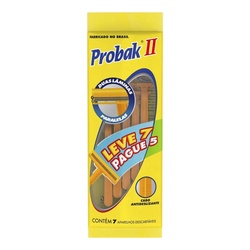 Aparelho De Barbear Probak Ii Leve 7 Pague 5un