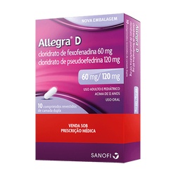 Allegra D 60mg + 120mg 10cpr