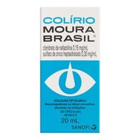 ColÍrio Moura Brasil Sol Oft 20ml