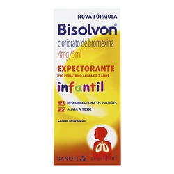 Bisolvon 4mg/5ml Xpe Ped 120ml