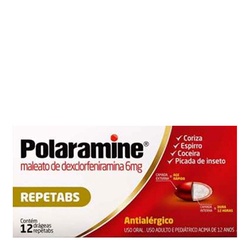 Polaramine Reptabs 6mg 12cpr