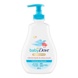 Sabonete LÍquido Dove Baby HidrataÇÃo Enriquecida 400ml