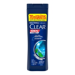 Shampoo Clear Men Anticaspa Ice Cool Menthol Lv400ml Pg330ml
