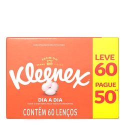 LenÇo Kleenex ClÁssico Lv60un Pg50un