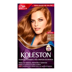 Tintura Koleston Creme 77 Marrom Dourado