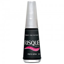 Esmalte Risque Preto Sepia 8ml