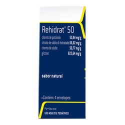 Rehidrat 50 Natural 4env