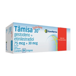 Tamisa 30 75mcg + 30mcg Sem Parar 84cpr