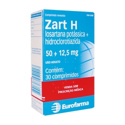 Zart H 50mg + 12,5mg 30cpr
